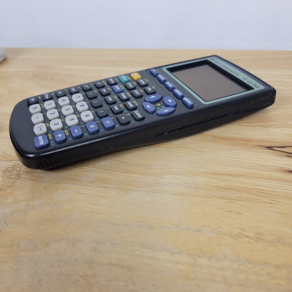 Texas Instruments TI-83 Plus Graphing Calculator Tested Works Case Included - Picture 6 of 13